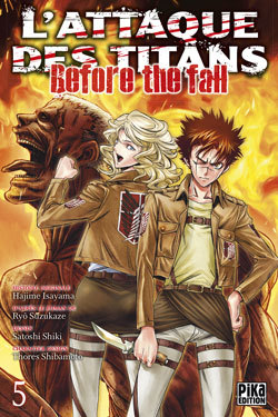 L'Attaque des Titans - Before the Fall T05 (9782811625498-front-cover)