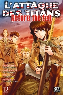 L'Attaque des Titans - Before the Fall T12 (9782811638252-front-cover)