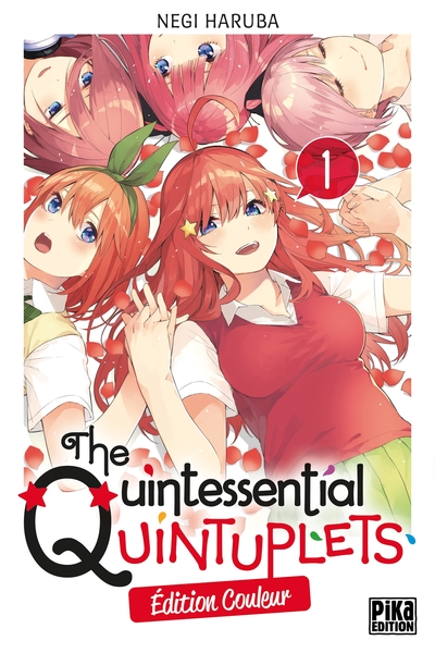The Quintessential Quintuplets T01 Edition couleur (9782811665821-front-cover)