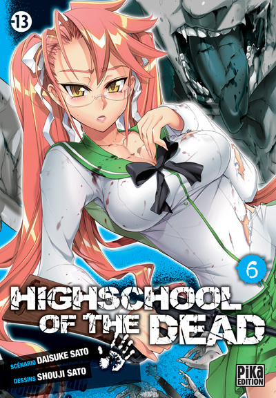 Highschool of the Dead T06 (9782811602727-front-cover)