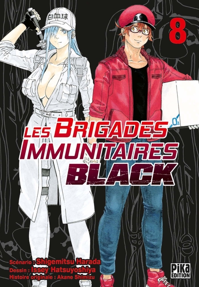 Les Brigades Immunitaires Black T08 (9782811665791-front-cover)