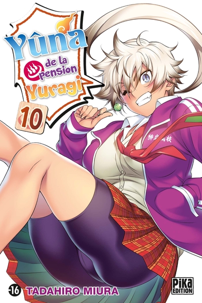 Yûna de la pension Yuragi T10 (9782811649791-front-cover)