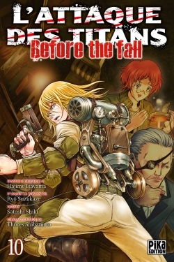 L'Attaque des Titans - Before the Fall T10 (9782811634919-front-cover)