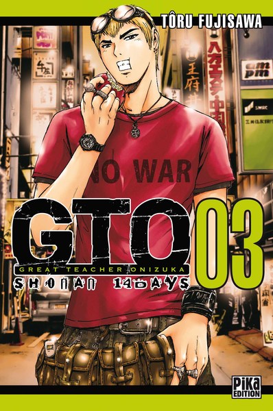 GTO Shonan 14 Days T03, Great Teacher Onizuka (9782811606039-front-cover)
