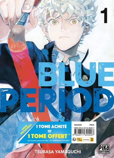 Blue Period Pack Offre Découverte T01 et T02 (9782811690007-front-cover)