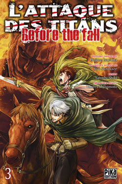 L'Attaque des Titans - Before the Fall T03 (9782811618155-front-cover)