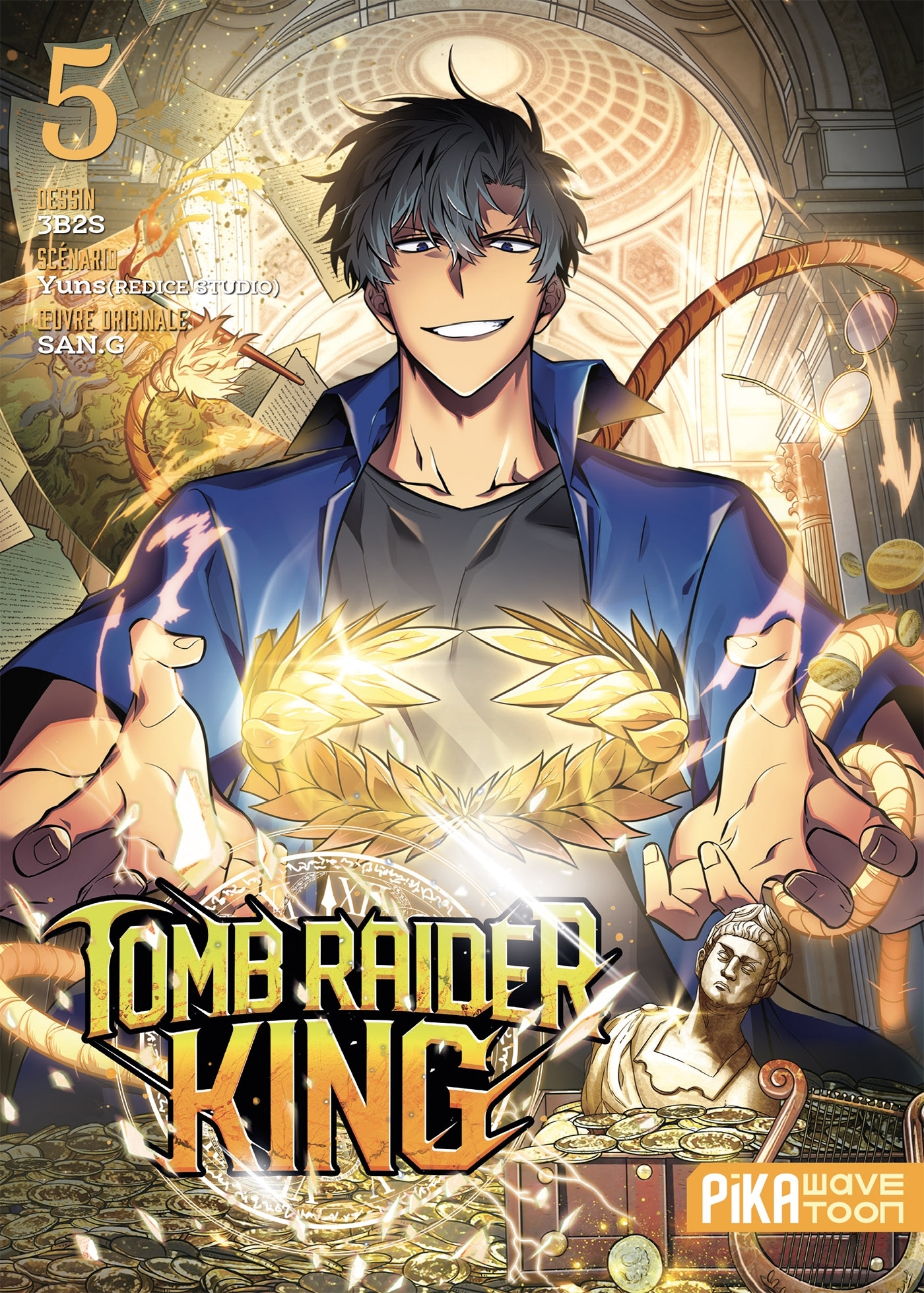 Tomb Raider King T05 (9782811699840-front-cover)