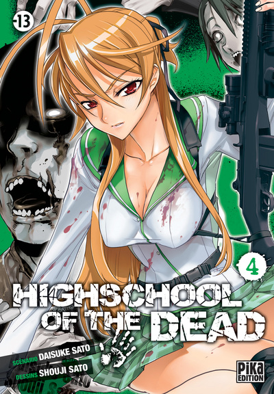 Highschool of the Dead T04 (9782811602024-front-cover)