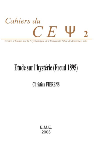 Etude sur l'hystérie (Freud 1895) (9782930342290-front-cover)
