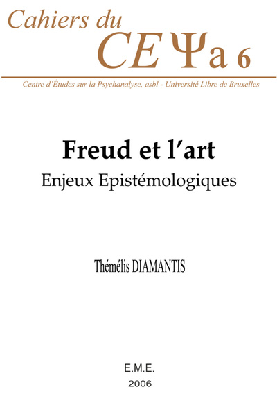 Freud et l'art, Enjeux épistémologiques (9782930342917-front-cover)