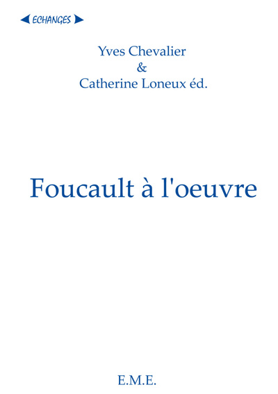 Foucault a l'oeuvre (9782930342665-front-cover)