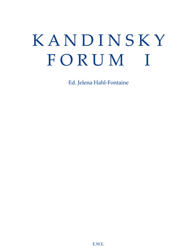 Kandinsky Forum I (9782930342771-front-cover)