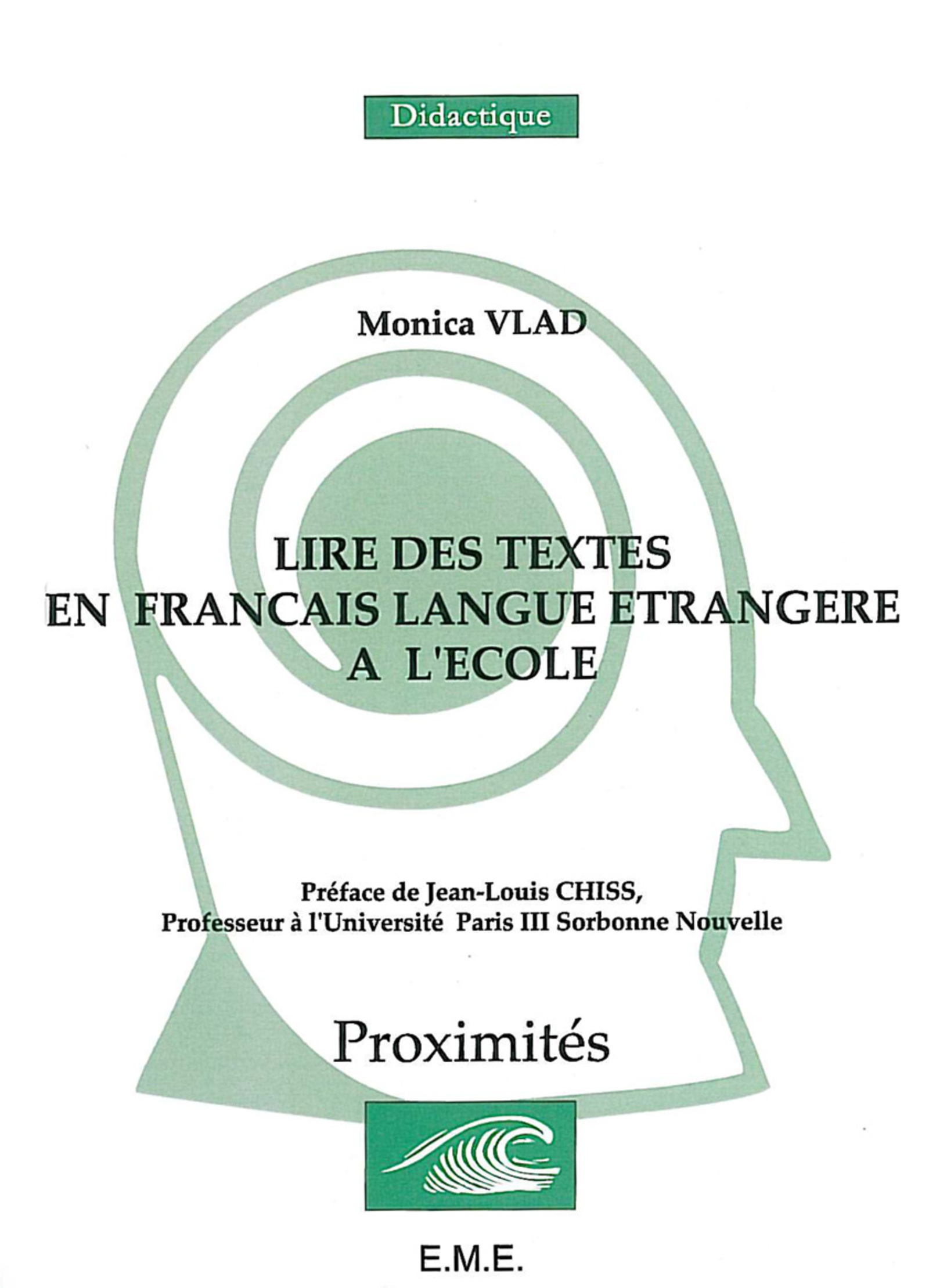 La lecture en français langue étrangere à l'école (9782930342887-front-cover)