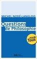 Questions de Philosophie (9782220066318-front-cover)