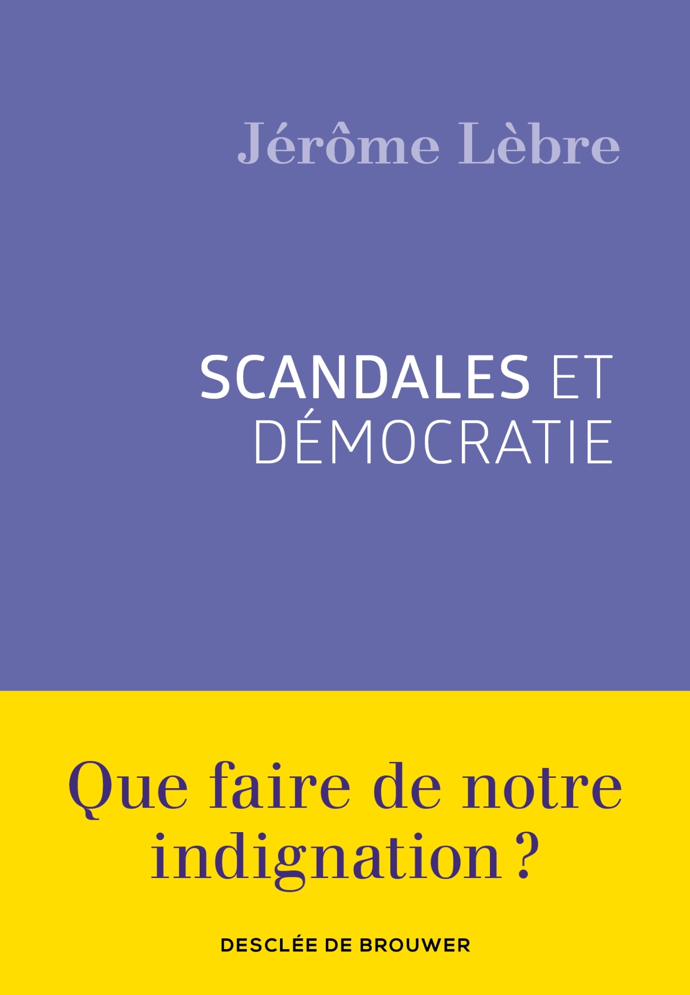 Scandales et démocratie (9782220096247-front-cover)