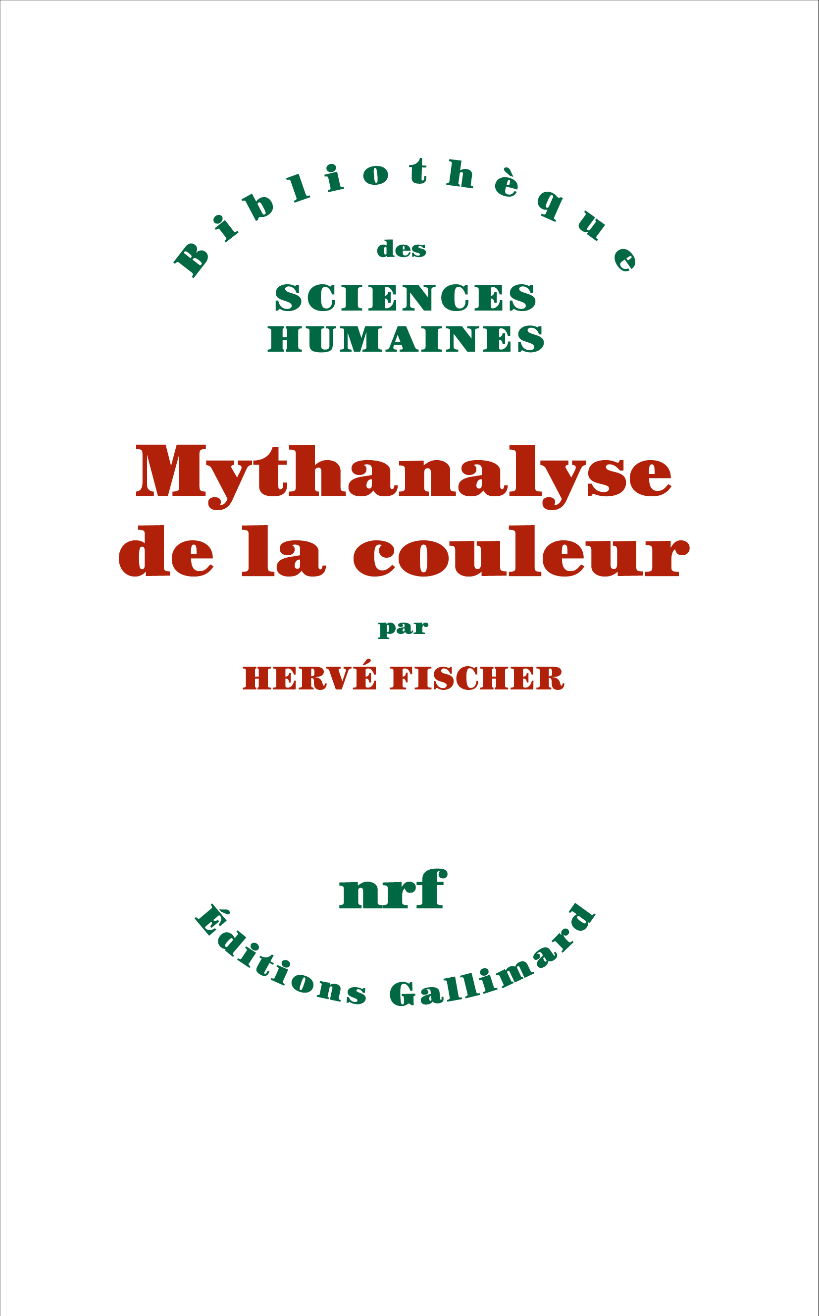 Mythanalyse de la couleur (9782073006509-front-cover)