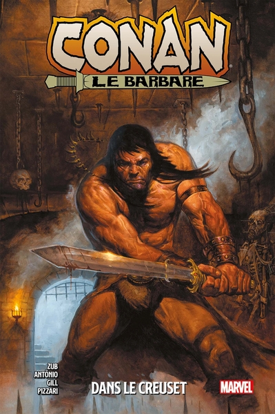 Conan Le Barbare T03: Dans le creuset (9782809491913-front-cover)