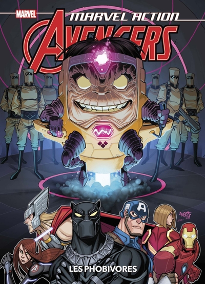 Marvel Action - Avengers : Les phobivores (9782809492422-front-cover)