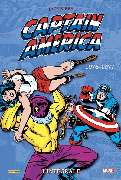 Captain America: L'intégrale 1976-1977 (T11) (9782809494938-front-cover)
