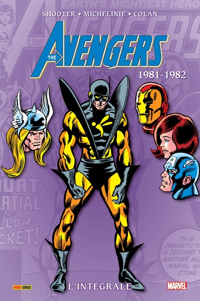 Avengers: L'intégrale 1981-1982 (T18) (9782809491852-front-cover)