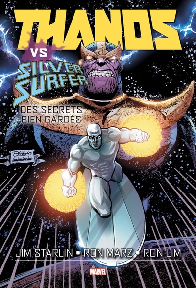 Thanos Vs Silver Surfer : Des secrets bien gardés (9782809499896-front-cover)
