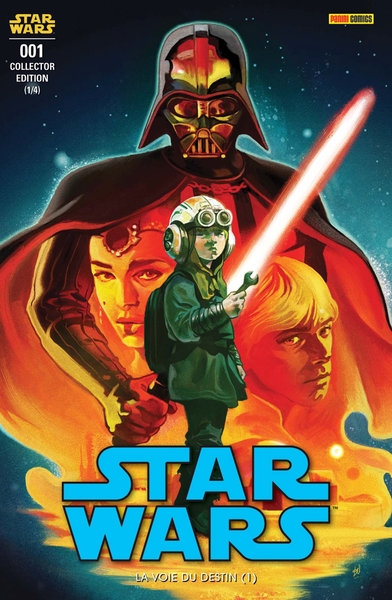 Star Wars N°01 - Variant Del Mundo : La voie du destin (1) (9782809495188-front-cover)