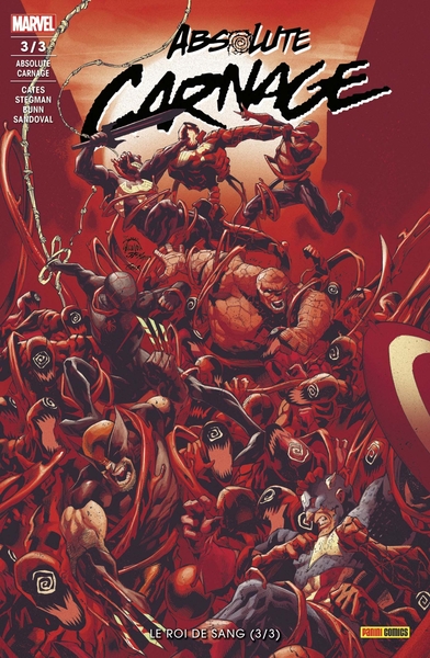 Absolute Carnage N°03 : Le Roi du sang (3/3) (9782809489194-front-cover)
