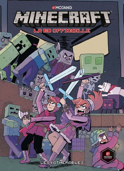 Minecraft la BD officielle : Les Withérables (9782809491579-front-cover)