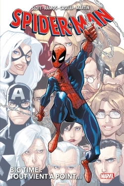 Spider-Man Big Time T01 : Tout vient à point... (9782809486933-front-cover)