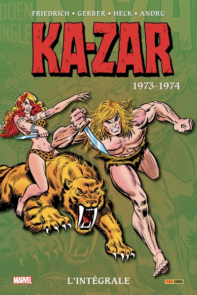 Ka-zar: L'intégrale 1973-1974 (T02) (9782809498691-front-cover)
