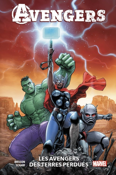 Les Avengers des terres perdues (9782809493665-front-cover)