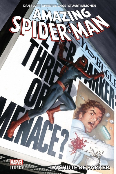 Amazing Spider-Man T01: La chute de Parker (9782809478334-front-cover)