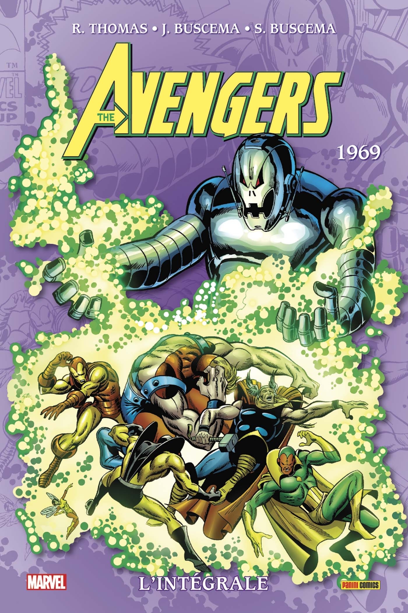 Avengers: L'intégrale 1969 (T06 Nouvelle édition) (9782809498431-front-cover)