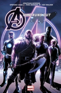 AVENGERS TIME RUNS OUT T01 (9782809455359-front-cover)