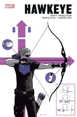 Hawkeye par Fraction et Aja (9782809460827-front-cover)