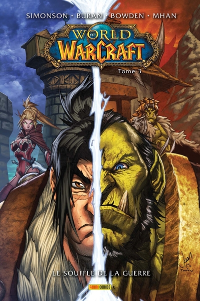 World of Warcraft comics book T03 : Le souffle de la guerre (9782809493856-front-cover)