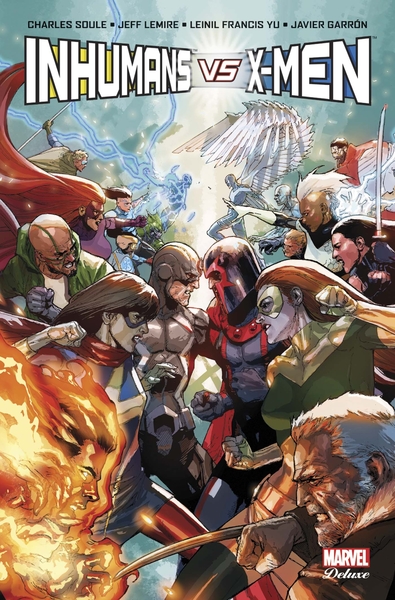 Inhumans vs X-Men (9782809470109-front-cover)