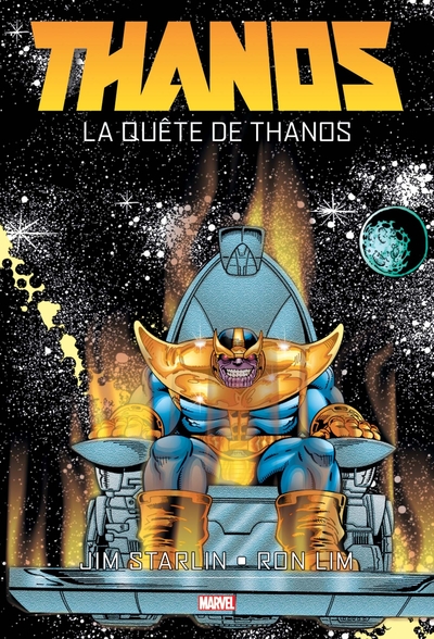 Thanos : La quête de Thanos (9782809470871-front-cover)