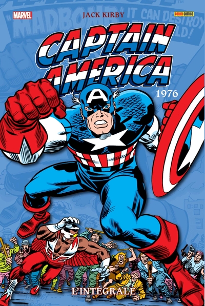 Captain America: L'intégrale 1976 (T10) (9782809486759-front-cover)