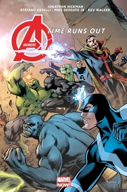 AVENGERS TIME RUNS OUT T02 (9782809455816-front-cover)
