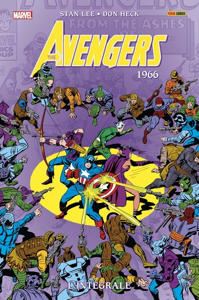 Avengers: L'intégrale 1966 (T03) (9782809488159-front-cover)
