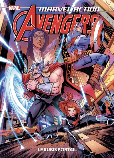 Marvel Action - Avengers : Le rubis portail (9782809488319-front-cover)