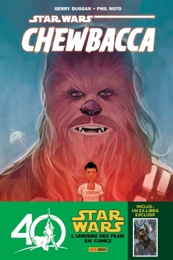 Star Wars : Chewbacca + Ex-libris (9782809466591-front-cover)