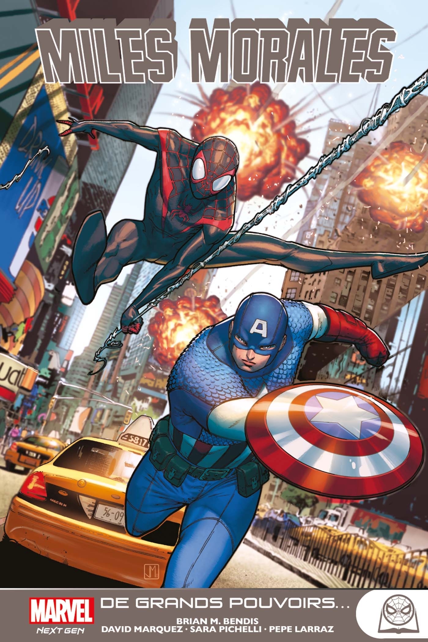 Marvel Next Gen - Miles Morales T02 A grands pouvoirs (9782809493962-front-cover)