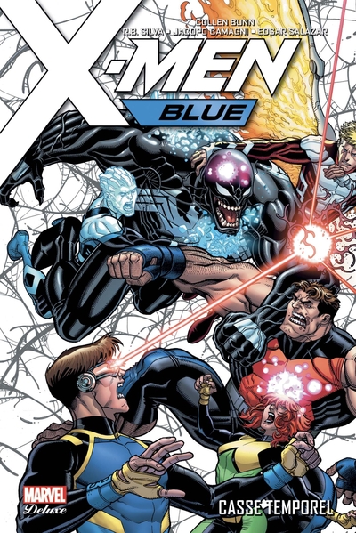X-Men Blue T02: Casse temporel (9782809487435-front-cover)