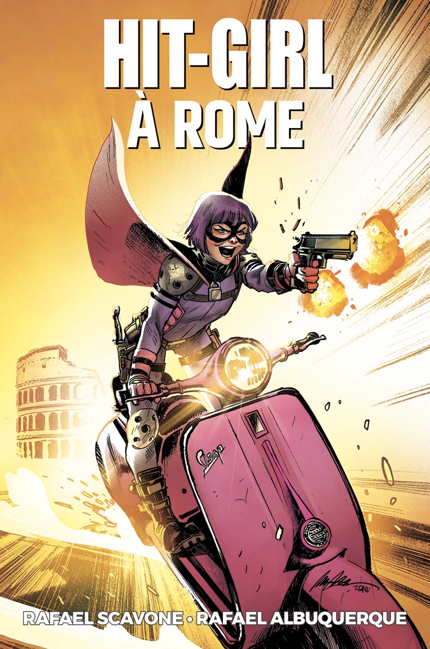 Hit Girl T03: Hit Girl à Rome (9782809477764-front-cover)