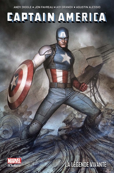 Captain America : La légende vivante (9782809468847-front-cover)
