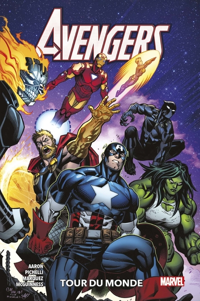 Avengers T02 : Tour du monde (9782809489569-front-cover)
