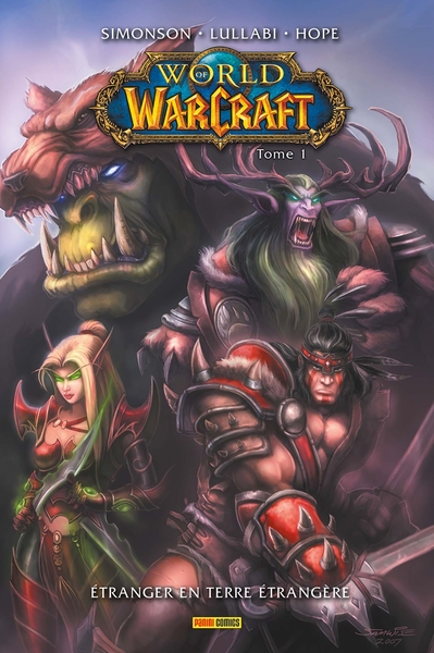 World of Warcraft T01 : Etranger en terre étrangère (9782809491166-front-cover)
