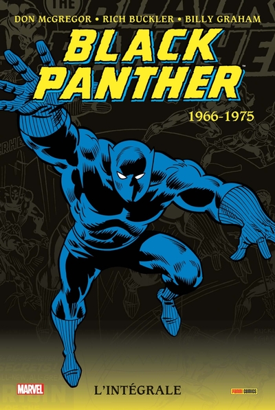 Black Panther: L'intégrale 1966-1975 (T01) (9782809467734-front-cover)